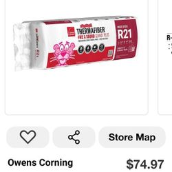 15 in. x 47 in. R21

Thermafiber Fire and Sound

Guard Plus Mineral Wool Insulation Batt