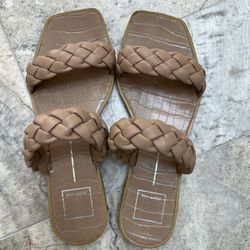 Dolce Vida Indy Slide Tan Sandal 