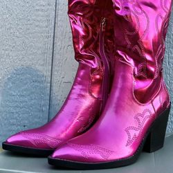 Women’s Pink Barbie Boots