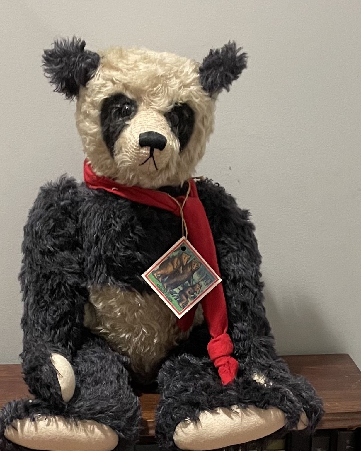 Heidi Steiner Charlie Bear 24” Jointed  Mohair Bear