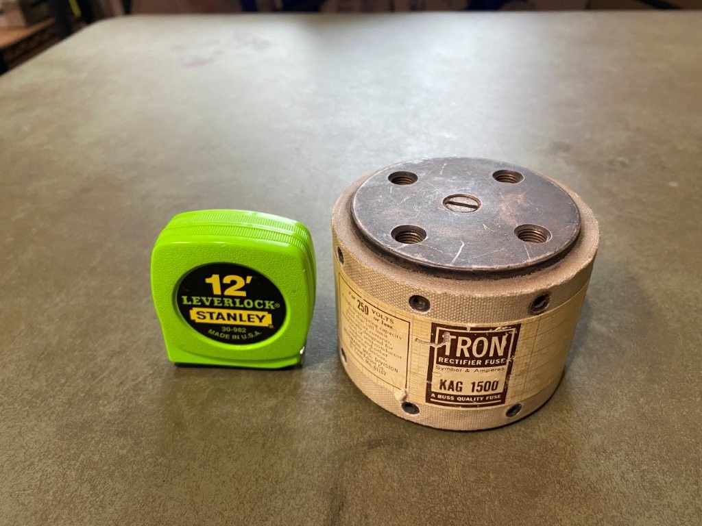 Tron Buss Bussmann Rectifier Fuse KAG 1500 for 250 volts or less
