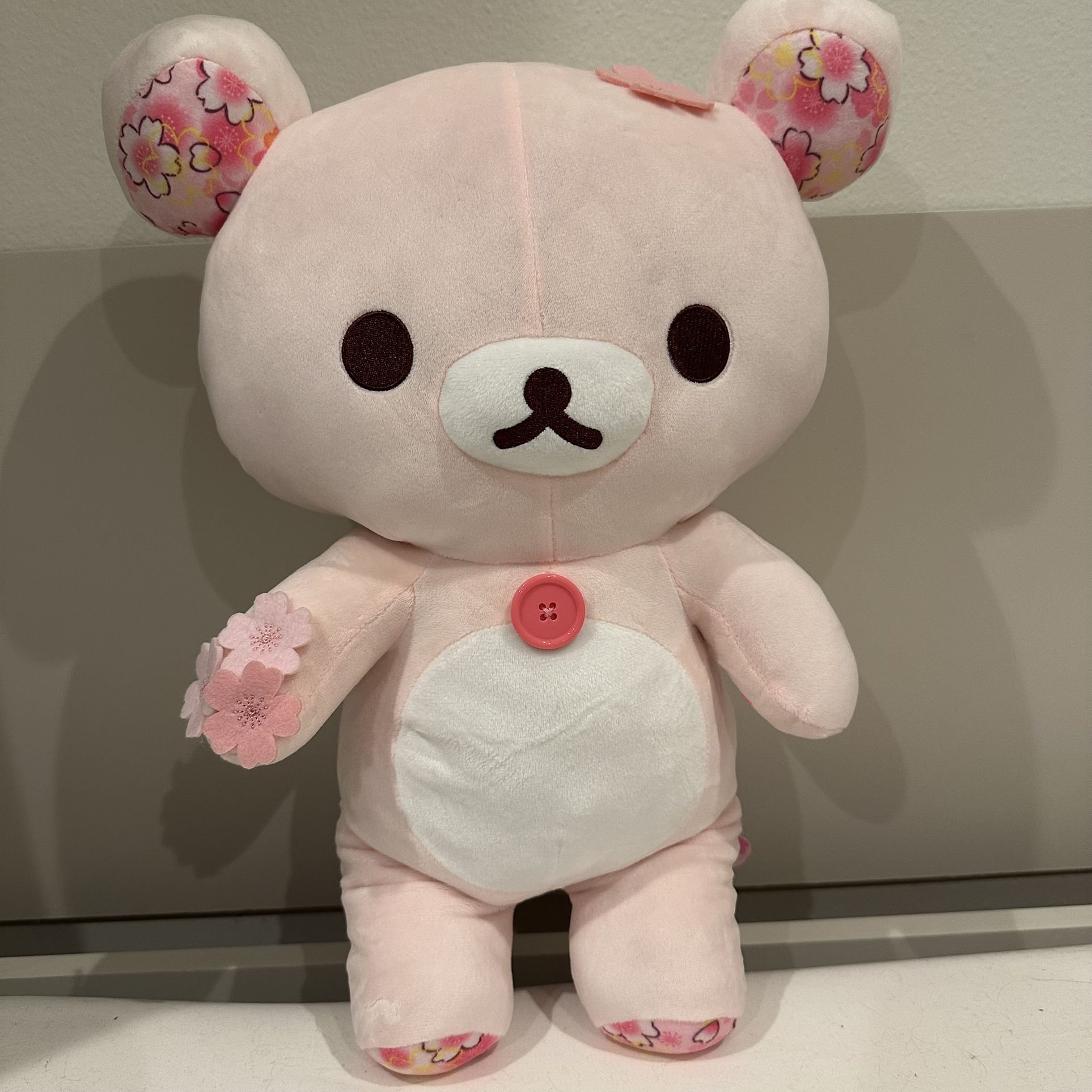 Rilakkuma Cherry Blossom Plushie