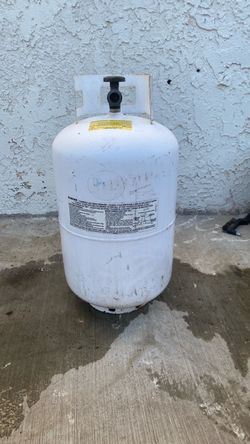 Propane tank 30 rounds empty