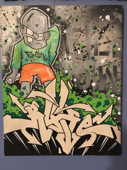 Graffiti Art Canvas Painting