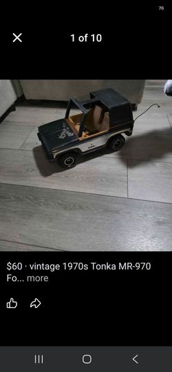 Vintage 1970s Tonka MR970 Ford Bronco