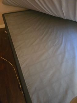 Mattress and bed frame