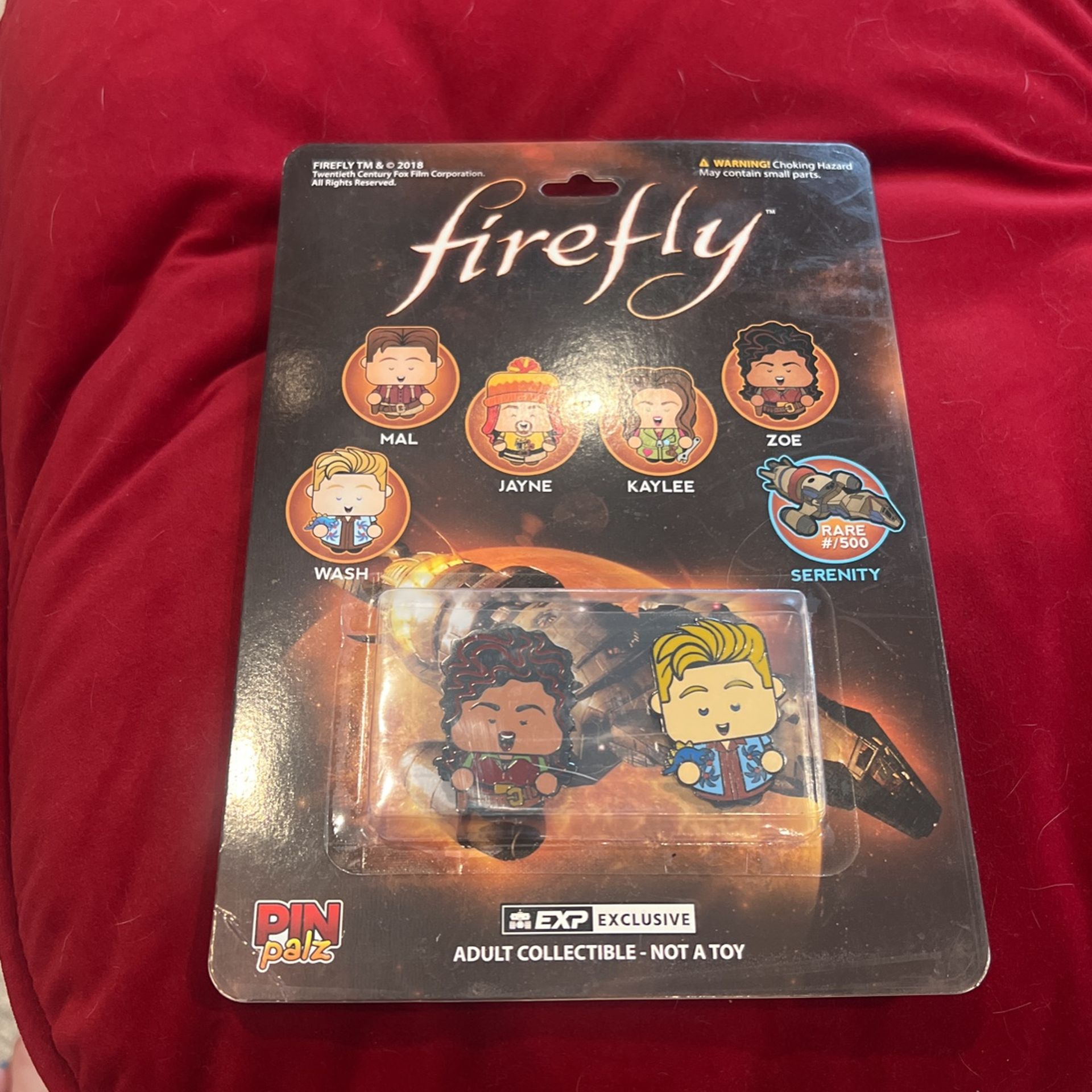 Firefly pin Palz 