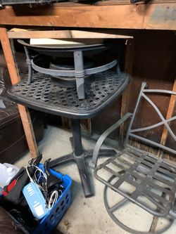 Outside table