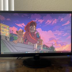 Acer Full HD 24-inch monitor with HDMI cable