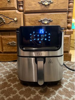 Stainless Steel Yedi Air Fryer – Fast & Easy Cooking