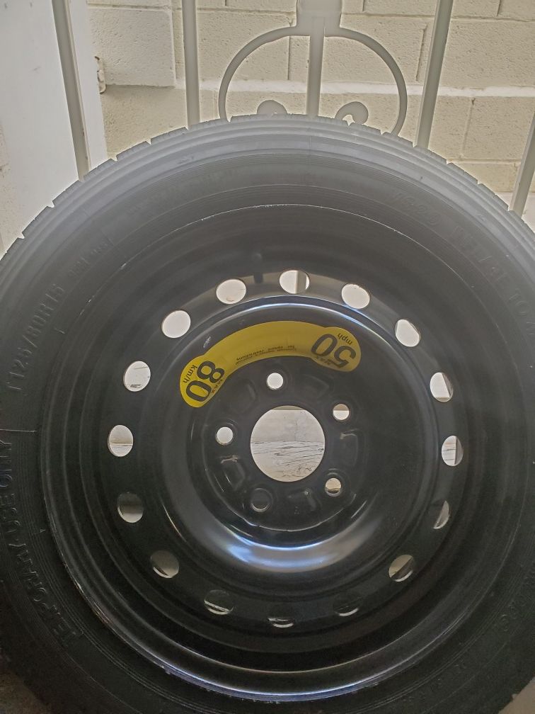 Spare Tire 2013-14 Hyundai Elantra