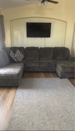 Dark Grey Sectional