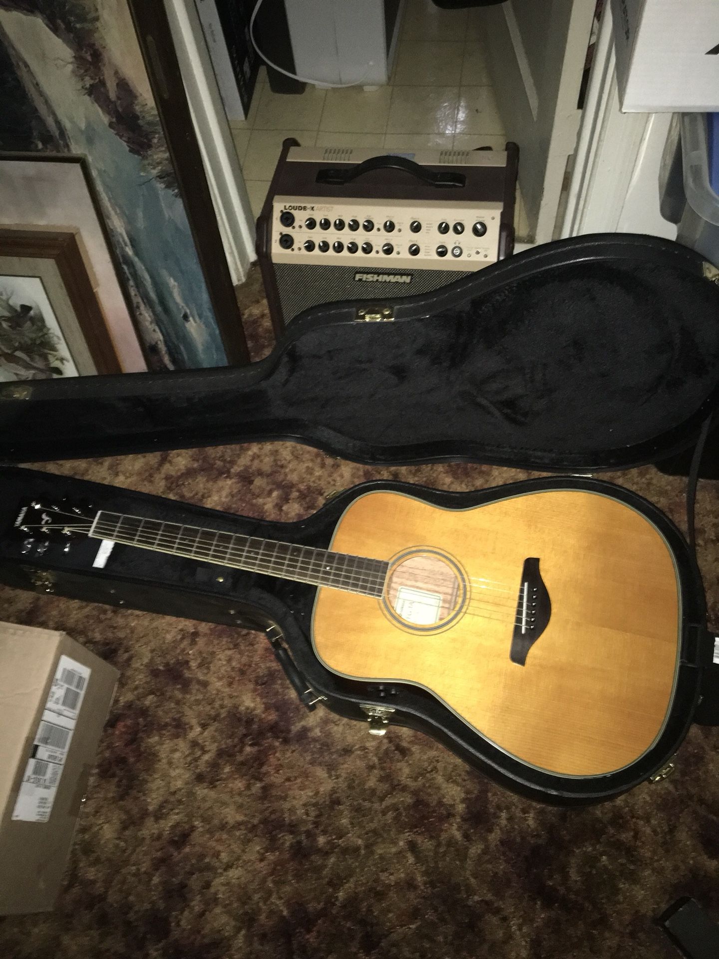 Yamaha. FG. TA. Acoustic electric guitar