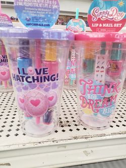 Hatchimals Lip and Nail set w/ cup