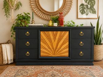 Stunning Black MCM Dresser