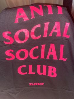 PlayBoy Anti Social Shirt Size Small