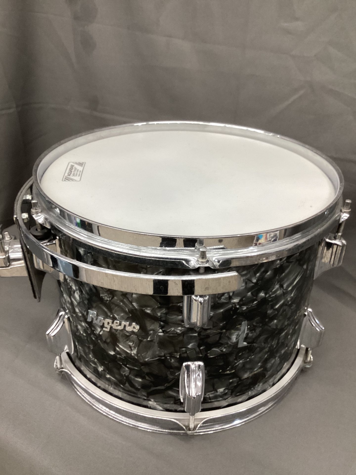 Vintage Rogers Black Pearl Drum – Classic USA Drum