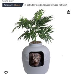 Hidden Litter Box Plant Design