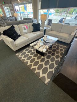 Dove Gray Sofa & Loveseat Set – $899.99 + Tax (Cash Price)