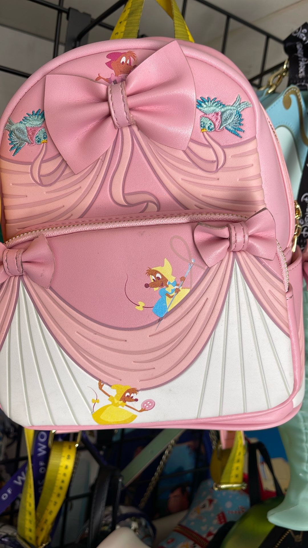 Loungefly Disney Princess Cinderella Pink Dress Mini Backpack