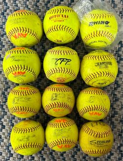 12x Softball Assortment 11” 12”