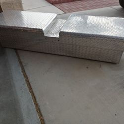 Aluminum Tool Box  with Dual Lids for trucks