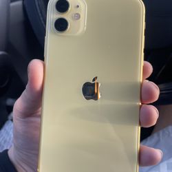 brand new i phone 11 yellow 64gb