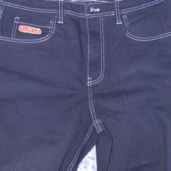 EMPYRE BLACK BAGGY LOOSE FIT JEANS