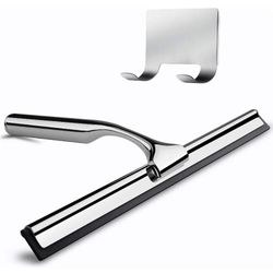 New Stainless Steel Shower Squeegee 12”
