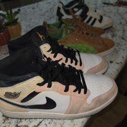 3 Pairs  Jordans Flights,Puma Mind Crafts,Adidas Sz12s 