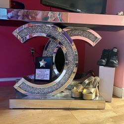 Glam Mirrored Crystal Console Table – Statement Piece – MUST GO ASAP