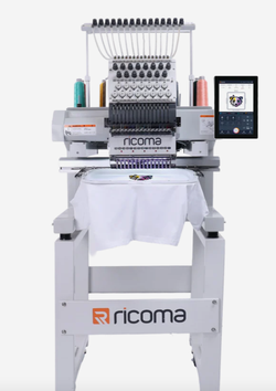 Ricoma SWD-1501-8S Commercial Embroidery Machine with Extra Wide Embroidery Area