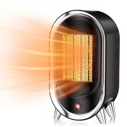 900W Small Space Heater – Portable Desk Heater (Quiet, 2 Modes)