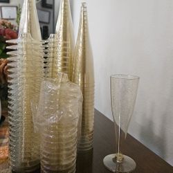 Plastic Toast Flutes