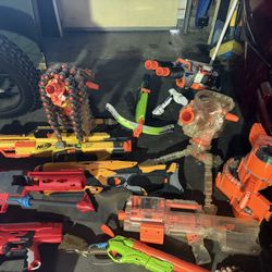 Massive Nerf Arsenal – 40+ Blasters, Rival, Drum Mags, Tons of Ammo 