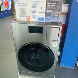 Samsung Bespoke 5.3Cu 2In1 Washer And Dryer 120V NonGas