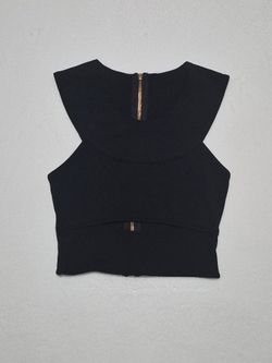 Women's Kaitlyn Cut-Out Cropped Bandage Top