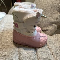 Toddler Girls Snow Boots Size 6c 