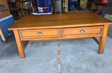 POTTERY BARN COFFEE TABLE