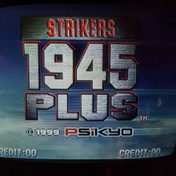 Neo Geo (SNK) Strikers 1945 Plus MVS