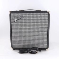 Fender Rumble 25 Bass Amp 25W 8" Speaker Black Tested - Good (FPP012098)