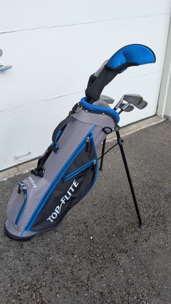 Top Flite Youth 9-Piece golf club Set (Height 53" & Up/Ages 9-12)