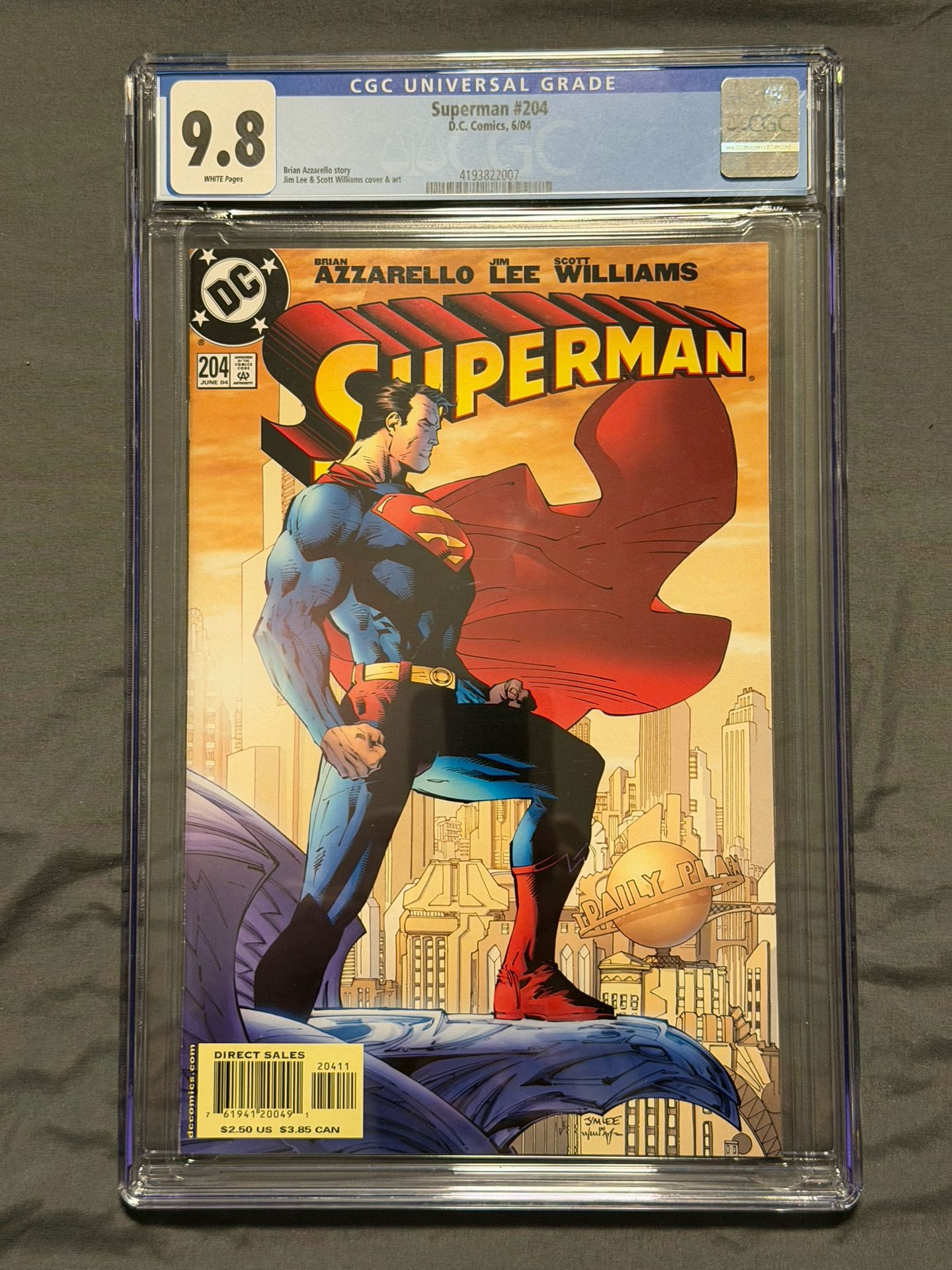 Superman #204 - CGC 9.8