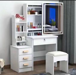New Vanity Makeup Table Tocador in box