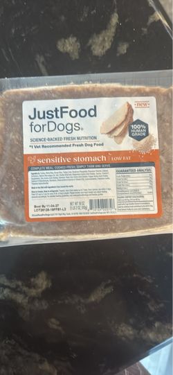 Just Food For Dogs Sensitive Stomach