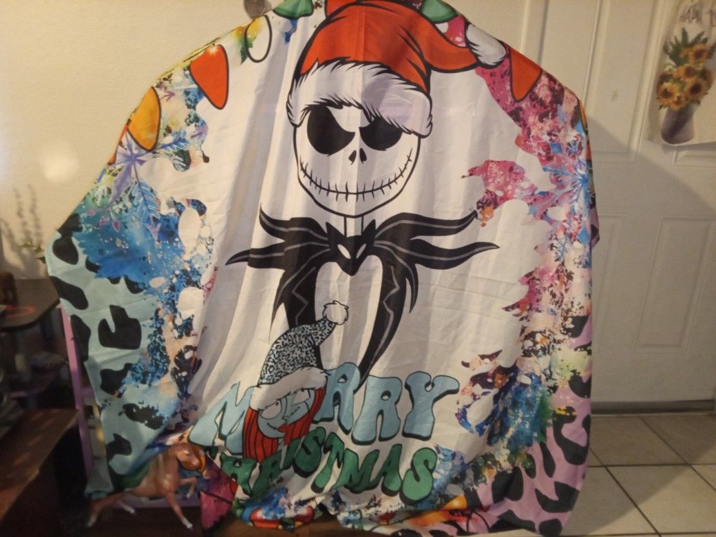 Two Shower Curtains