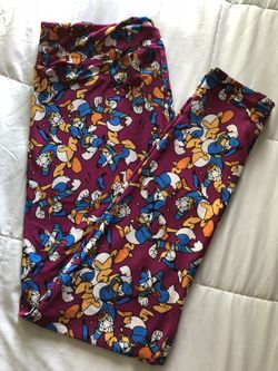 New LuLaRoe Disney Leggings Donald