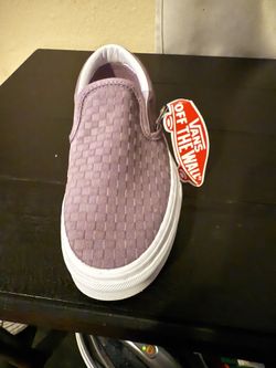 Vans Classic Slip On Mujer-women Size(5) Men Size(3.5)