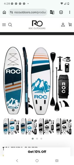 Roc paddle board set