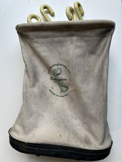 Canvas Lineman Bucket Bag